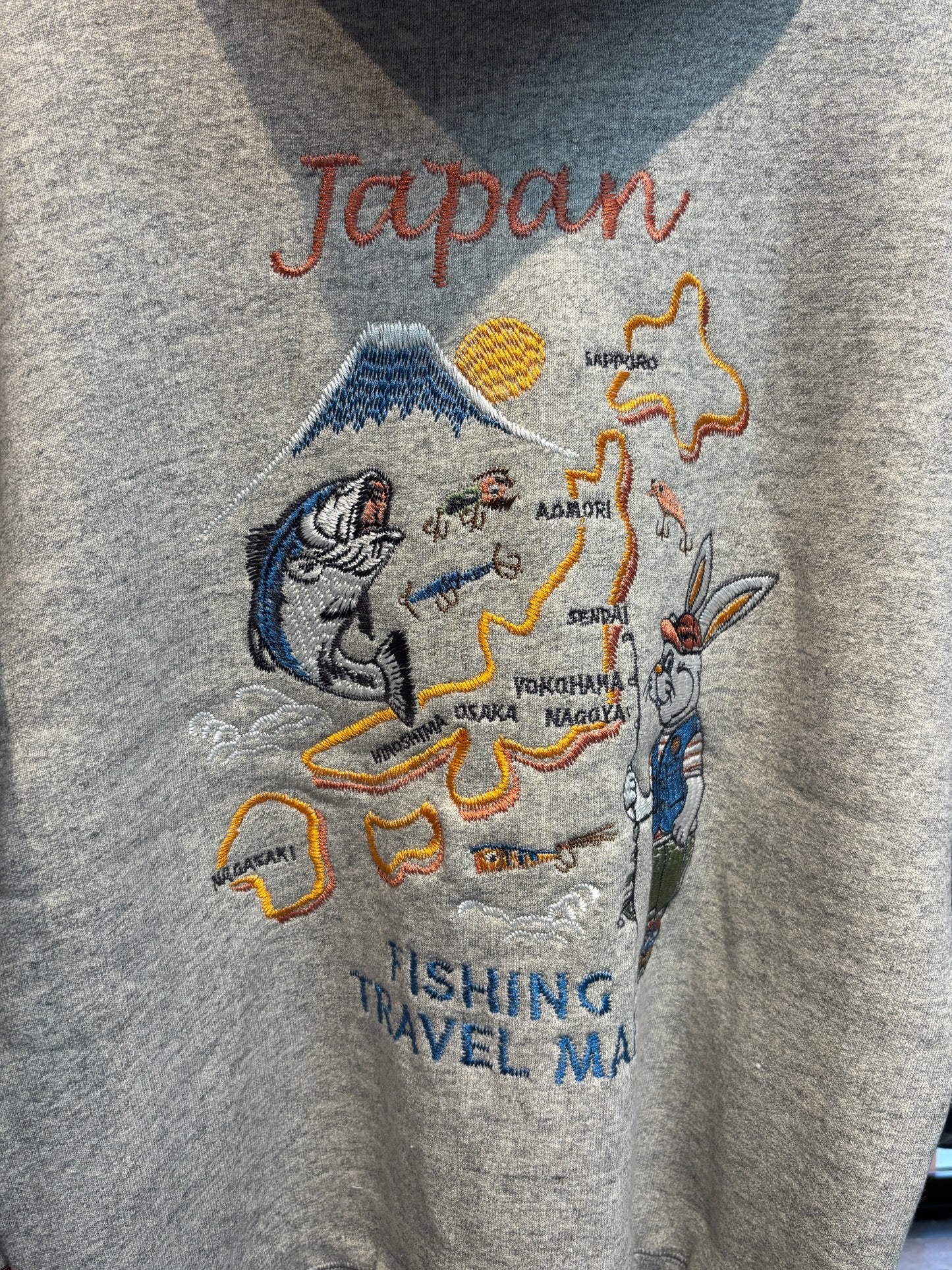 クリフメイヤー バスフィッシング フルジップパーカー