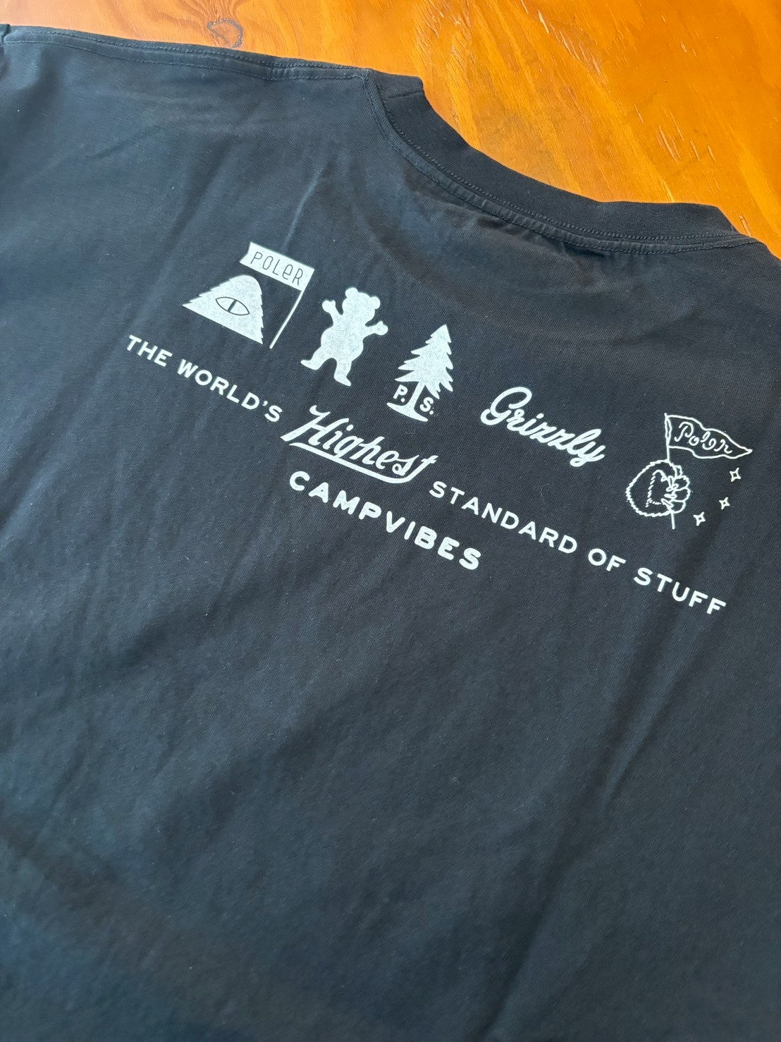 Poler×GRIZZLY　コラボTシャツ
