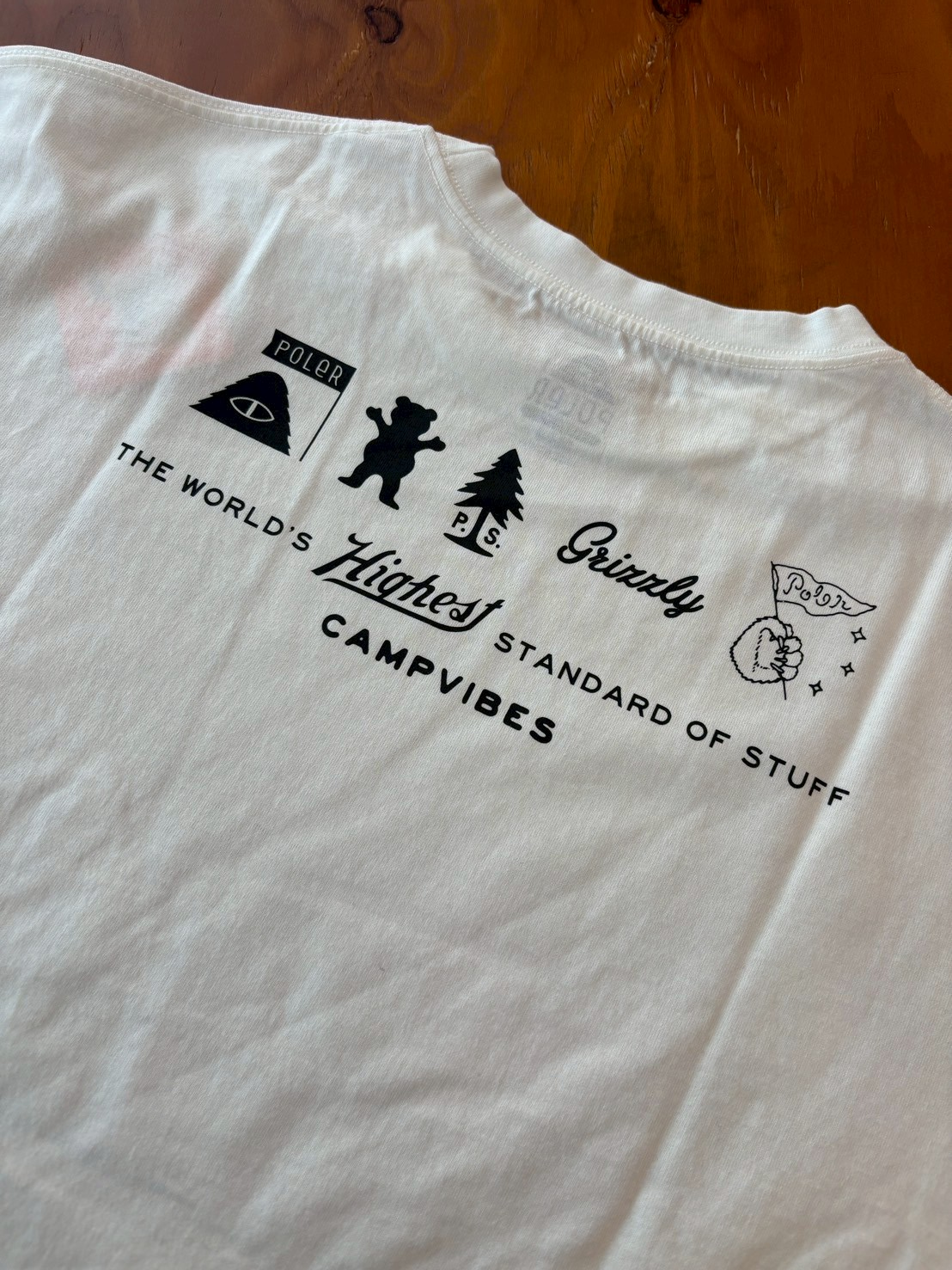 Poler×GRIZZLY　コラボTシャツ